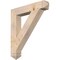 Ekena Millwork Traditional Arts & Crafts Smooth Bracket, Douglas Fir, 5 1/2"W x 34"D x 38"H BKT06X34X38TRA03SDF - alternate 1